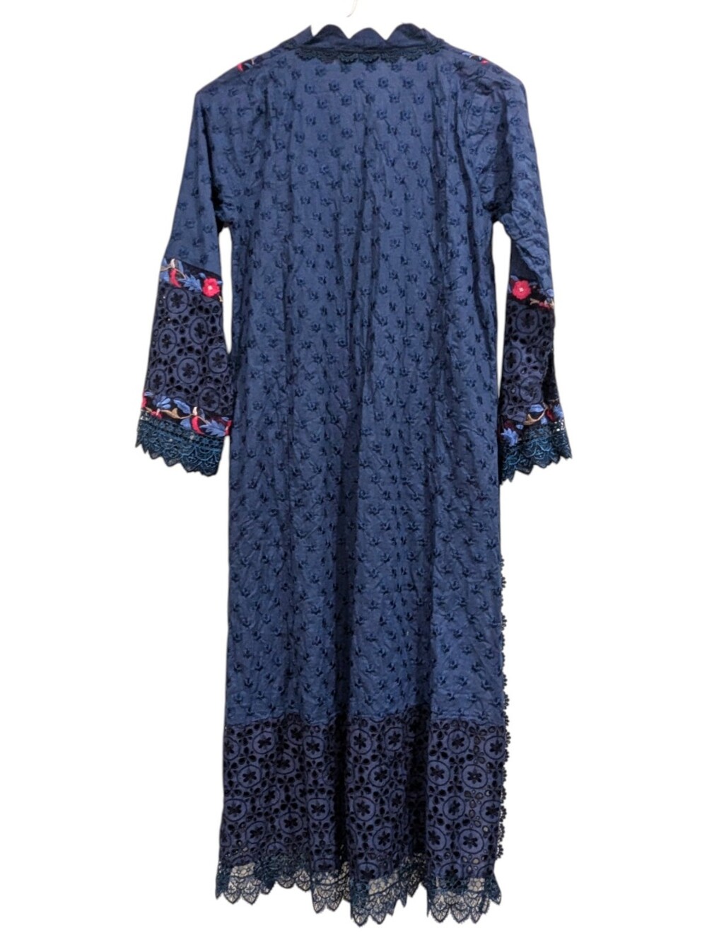 Ansab Jahangir Chikan Blue Mist Size XS - Picture 5 of 6